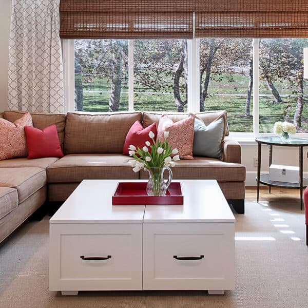 Shared lounge area kept clean and welcoming